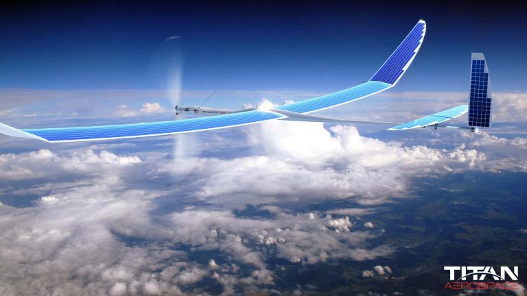 titan aerospace drone solaire google internet